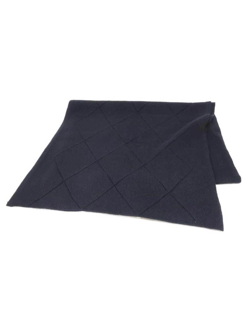 Chanel CC Logo Cashmere Scarf
